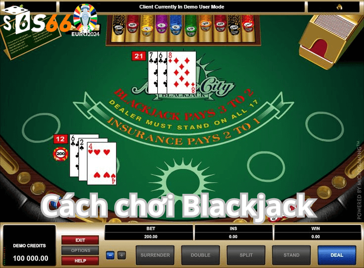 Cách chơi Blackjack